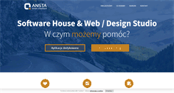 Desktop Screenshot of ansta.pl